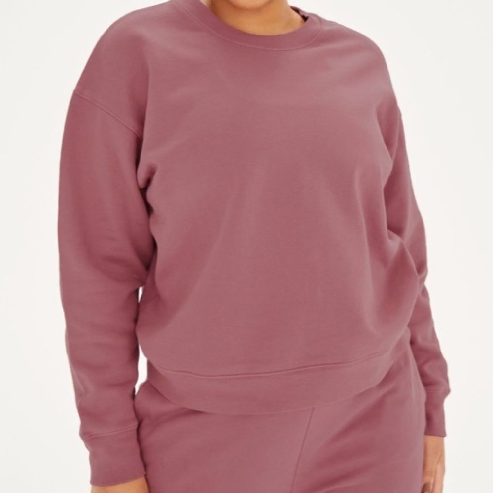 Girlfriend Collective Mauve Classic Sweatshirt